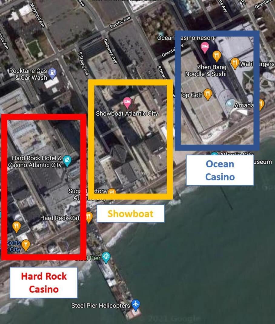 Huge Beachfront Condo Cozysuites At Showboat Atlantic City Extérieur photo